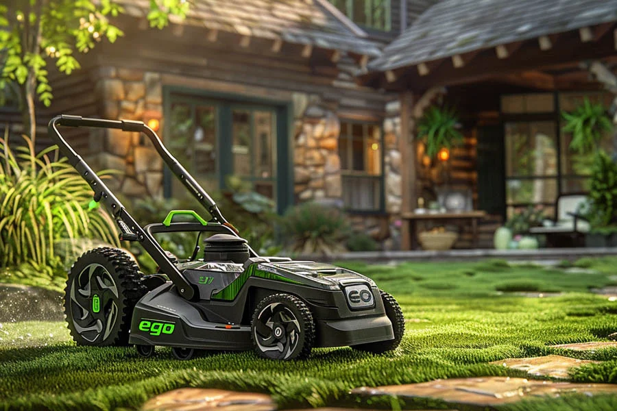 cordless self propelled lawn mowers